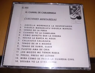 CD El Chaval de Cabuerniga - Canciones Populares