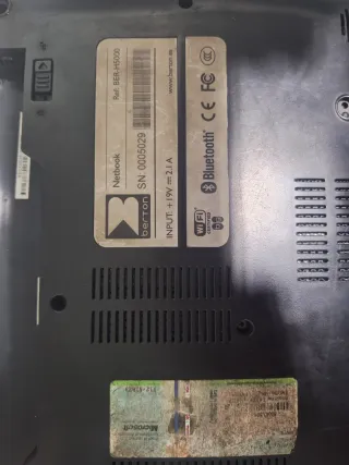 Portátil Berton Negro