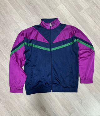 Vintage Puma Track Jacket 90s Colorblock S/M