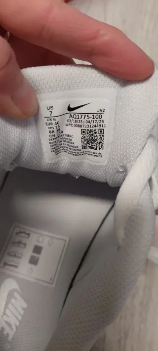 Zapatilla Nike Edernon Low Blanca