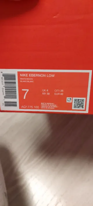 Zapatilla Nike Edernon Low Blanca