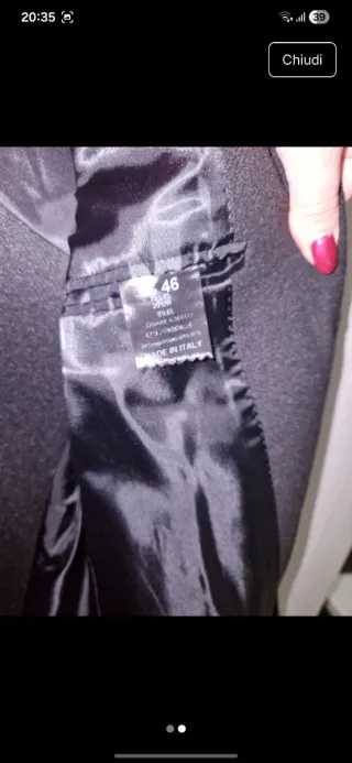 Cappotto uomo nerotg46