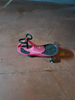 Coche correpasillos rosa