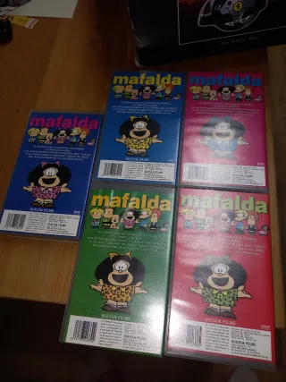 Colección VHS Mafalda (Vol. 1-5)