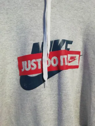 Sudadera Nike Gris Talla M-L