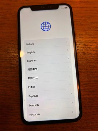 iPhone X 256GB Argento/Nero