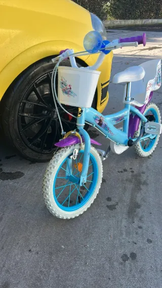 Bicicleta Frozen Niña