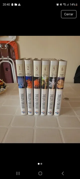 Colección de libros: Historia Natural