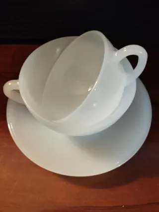 Juego Tazas Café Arcopal Opalina