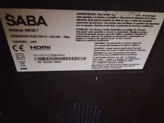Smart TV Saba Negra