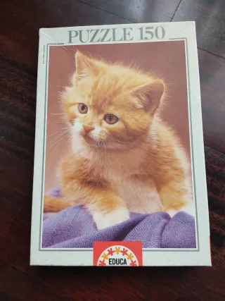 Puzzle 150 piezas gatito Educa