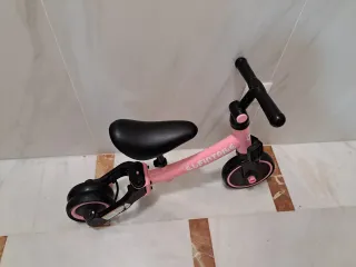 Triciclo evolutivo rosa
