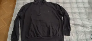 Sudadera Hombre Negra Talla XL.