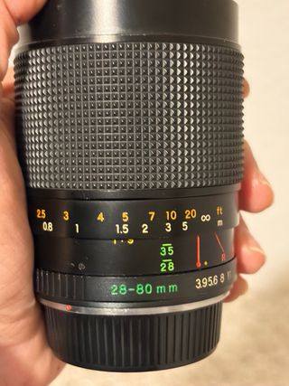 Yashica FX-3 Súper 2000 + Flash + Objetivo