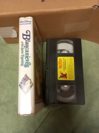 Cinta VHS Blancanieves y los 7 Enanitos Disney