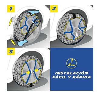 Cadenas de Nieve Easy Grip Evo 16 Michelin