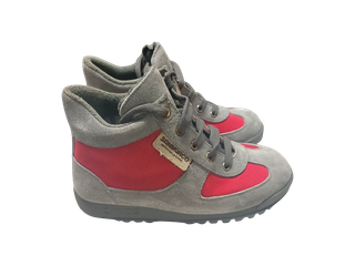 Scarponcini Bimbo S.Marco Grigio-Rosso mis. 34