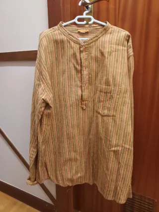 Camisa cuello mao rayas colores