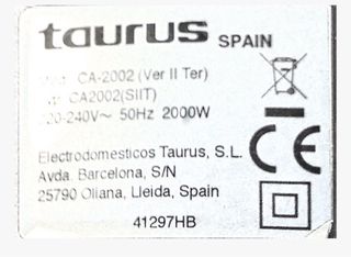 Estufa Taurus CA-2002