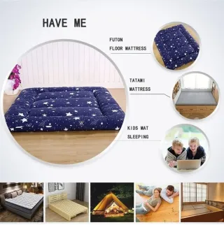 Futón Japonés 120x200cm con bolsa de transporte