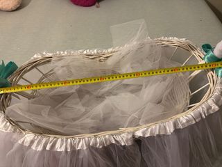 Cesra mimbre adornada