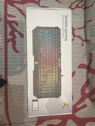 Teclado Gamer Real Madrid