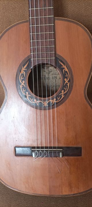 Guitarra Salvador Ibáñez Palosanto 1920
