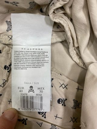 Lote 2 Pantalones Scalpers Talla 40