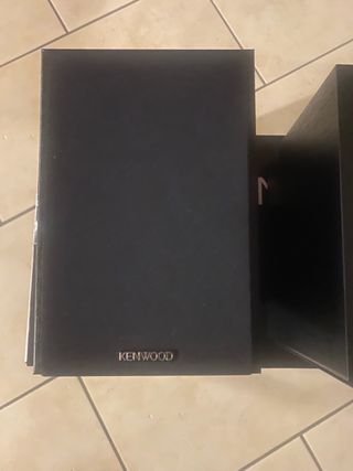 Coppia nuovissime casse passive  Kenwood nere