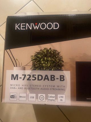 Coppia nuovissime casse passive  Kenwood nere