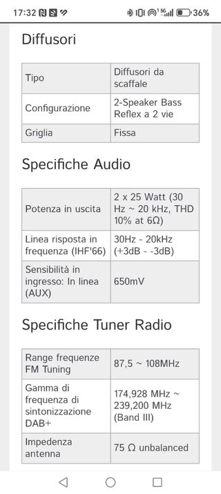 Coppia nuovissime casse passive  Kenwood nere