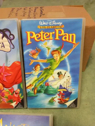 Lote 3 Cintas VHS Disney Clásicos (ES)