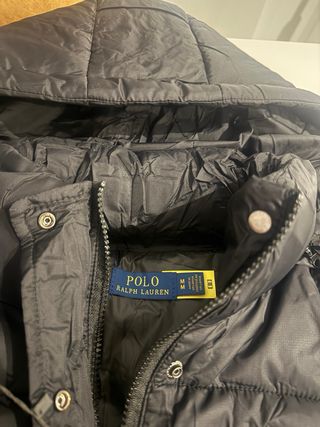Abrigo Polo Ralph Lauren Negro Talla M