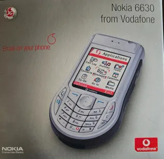 Teléfono Móvil Nokia 6630 Vodafone Plata