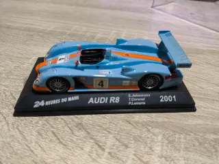 Audi R8 Le Mans 2001 Gulf 1:43