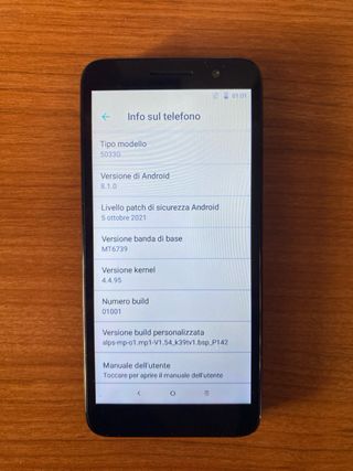 Smartphone Alcatel 1 Nero