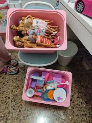 Pack Barbie Casas, Vehículos, muñecas y accesorios