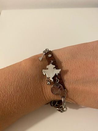 Pulsera Tous In Heaven Piel y Acero