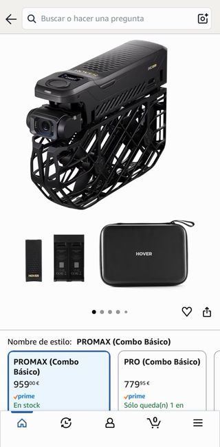 HOVERAir X1 Pro Max Combo NUEVO PRECINTADO