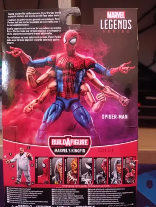 Marvel Legends Spider-Man con 6 brazos