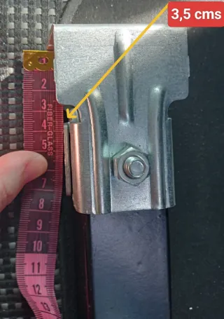 4 Patas para Somier Metálicas