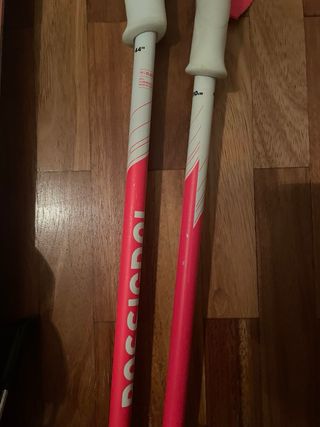 Esquís Rossignol con bastones