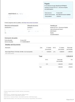 iPhone 12 Pro Max Azul Pacífico