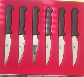 Set 6 Cuchillos de Carne AMC