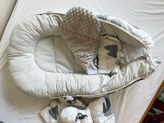 Nido riduttore letto con cuscini e coperte BabyMam