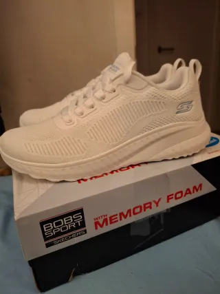 Skechers Bobs Deportivas Blancas Talla 37.5