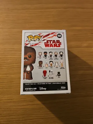Funko Pop! Star Wars Chewbacca con Porg 195