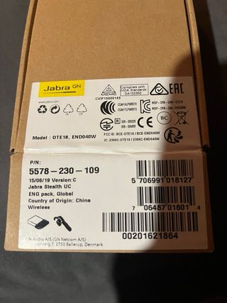 Auricular Jabra Stealth UC Negro