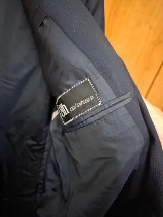 Chaqueta traje negra talla L