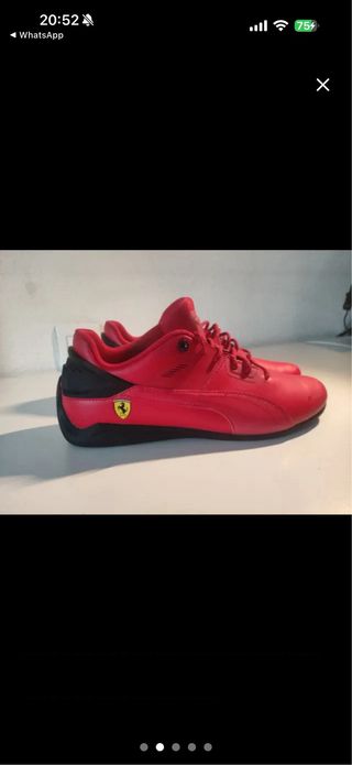 Zapatillas Puma Ferrari Rojas